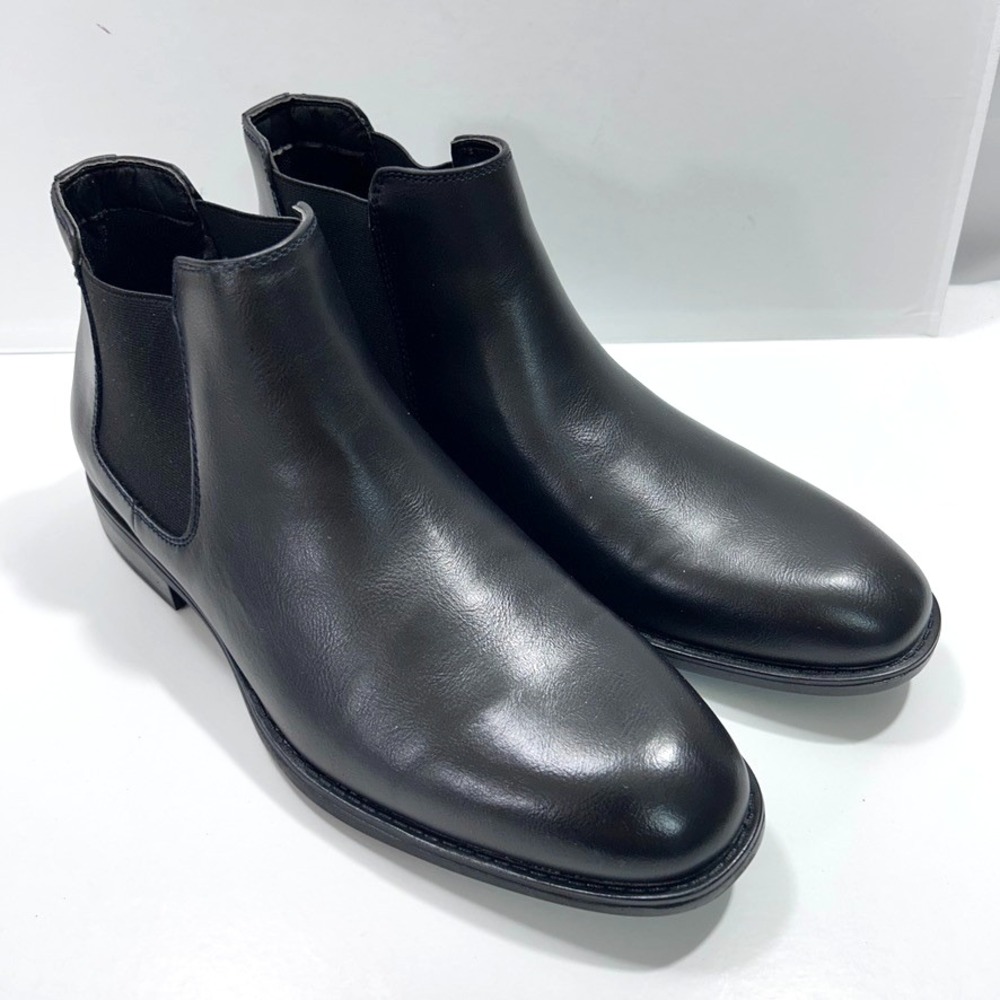 MADDEN Cushioned Goring Maxxin Round Toe ‎ Chelsea Men's Black US 9 - No Box